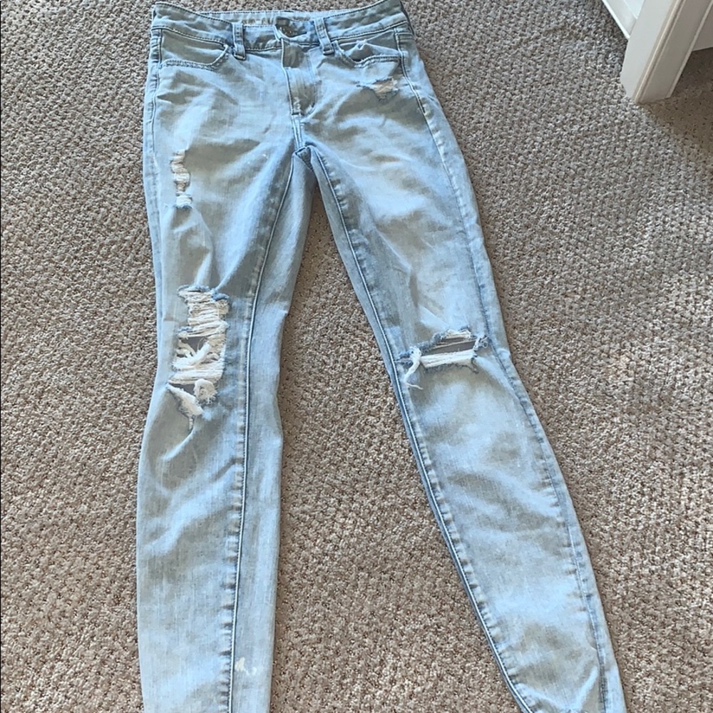 American Eagle jeans.